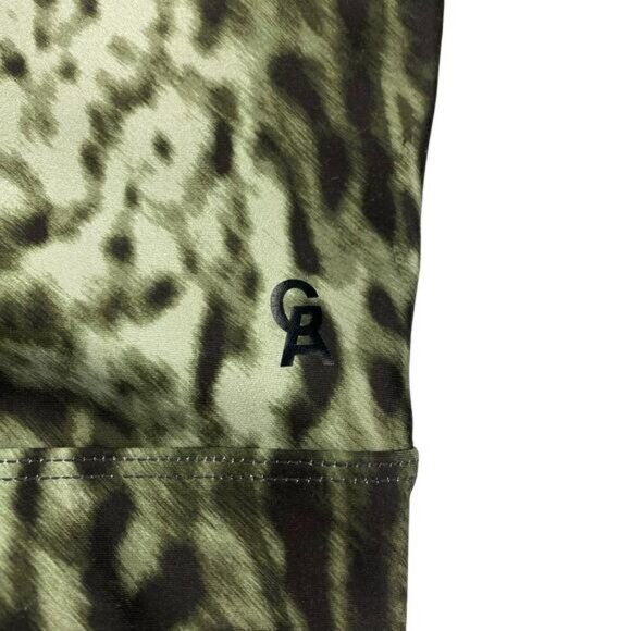 GOOD AMERICAN Wild Night Sports Bra Sz 6 Jungle Leopard Print - Picture 4 of 9
